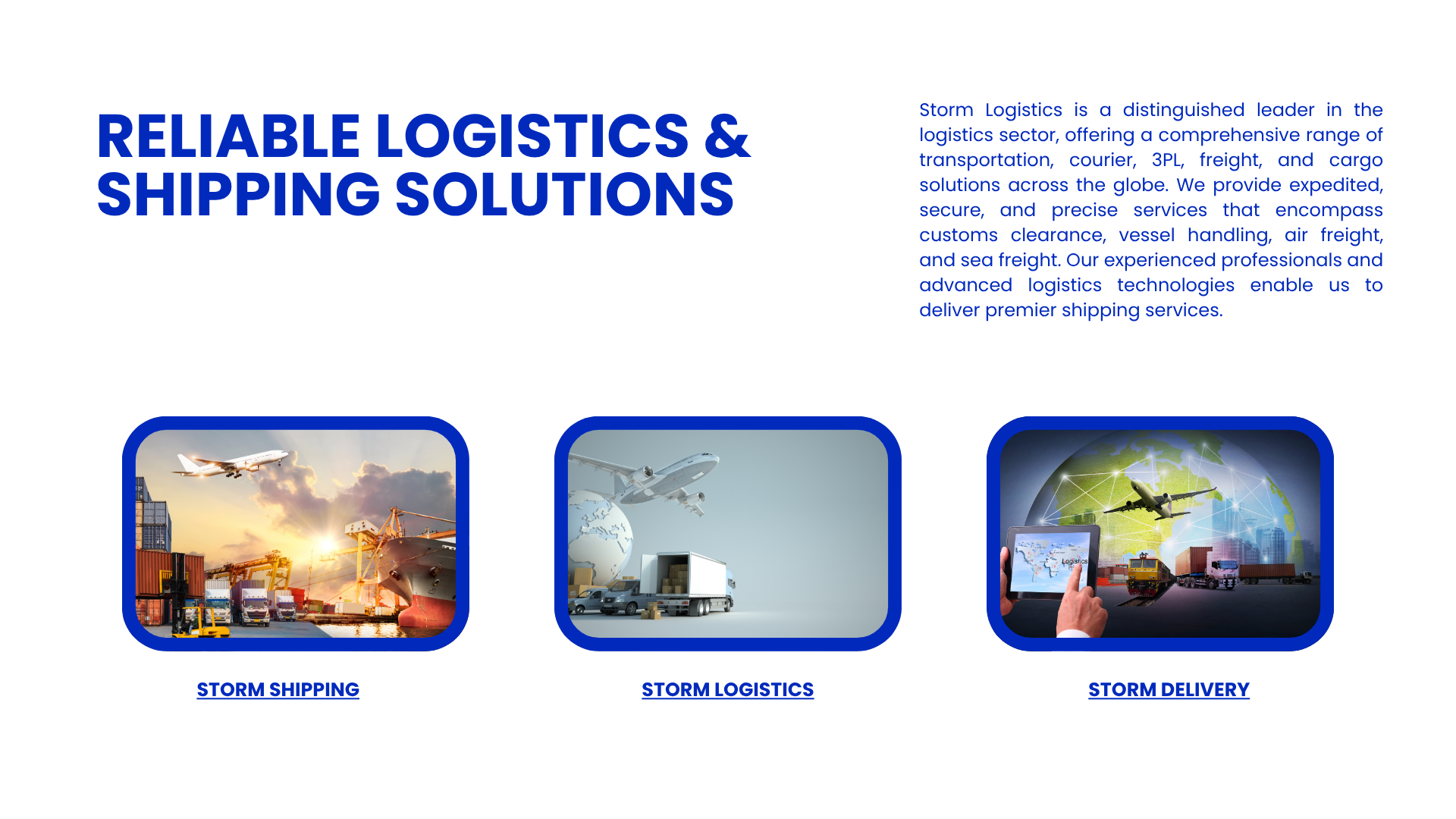 Storm Logistics Image